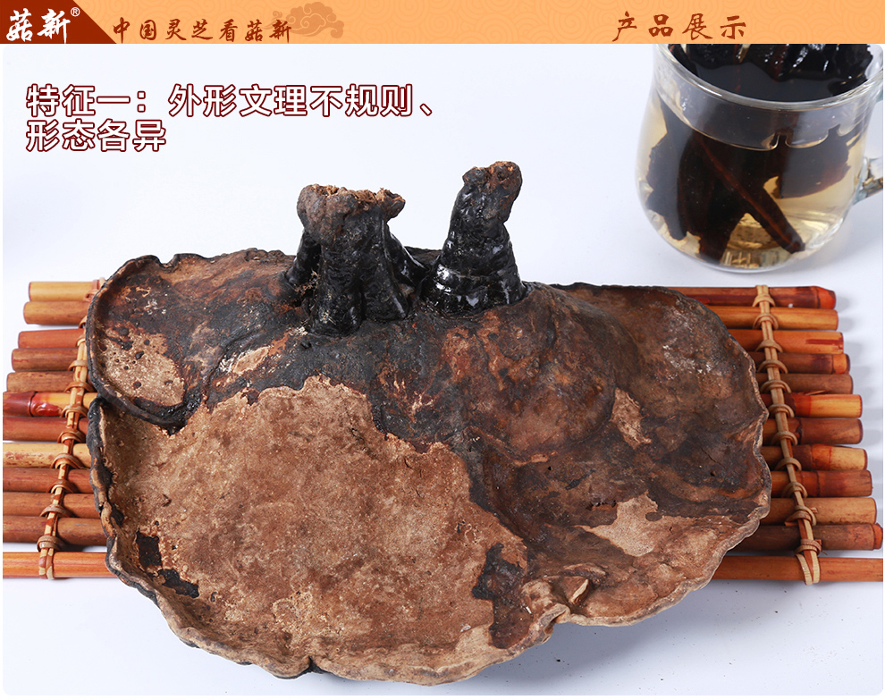 菇新野生靈芝大個(gè)頭